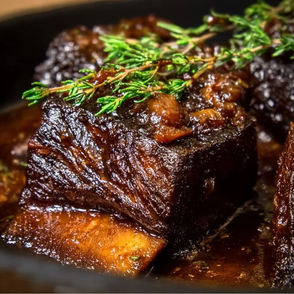 Slow-Braised Beef Short Ribs