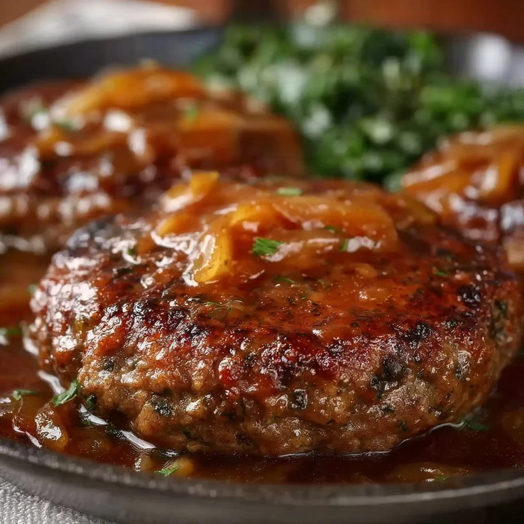Southern-Style Hamburger Steak 2 Southern-Style Hamburger Steak
