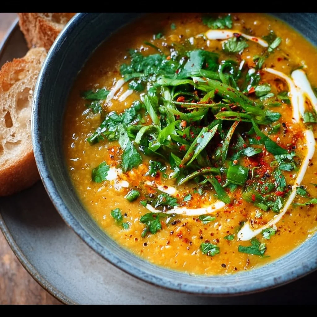 Thai-Inspired Coconut Lentil Soup