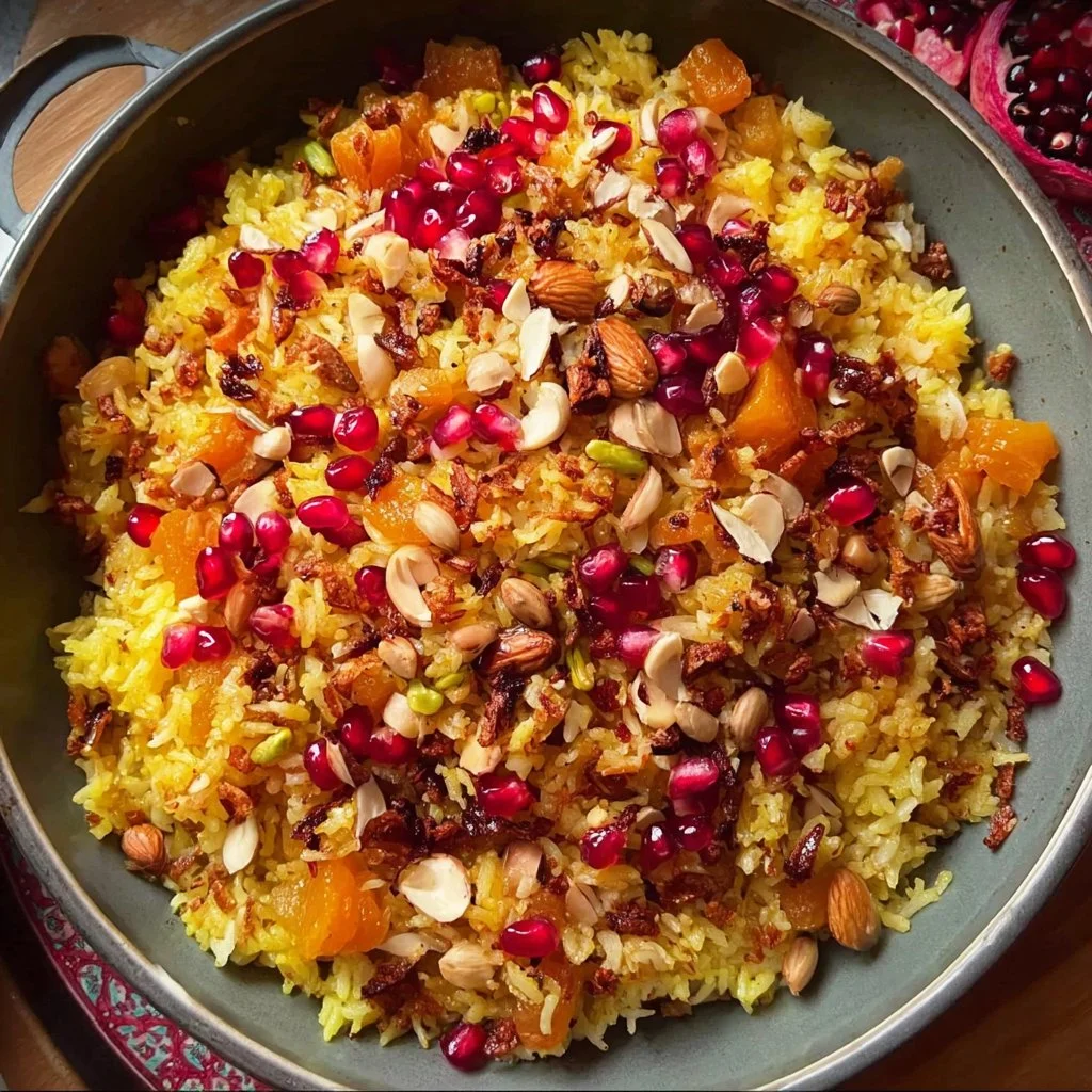 Vibrant Persian Jeweled Rice Pilaf 2 Vibrant Persian Jeweled Rice Pilaf