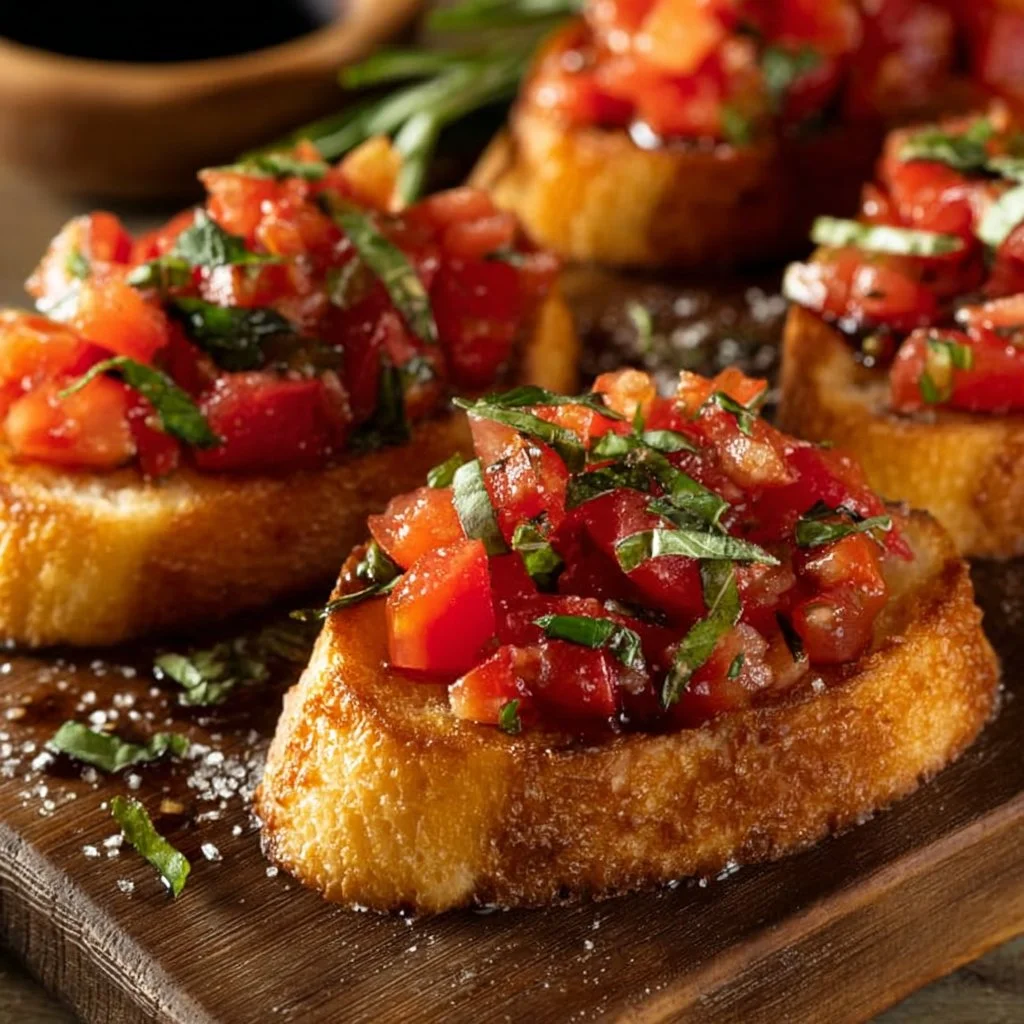 Authentic Italian Bruschetta