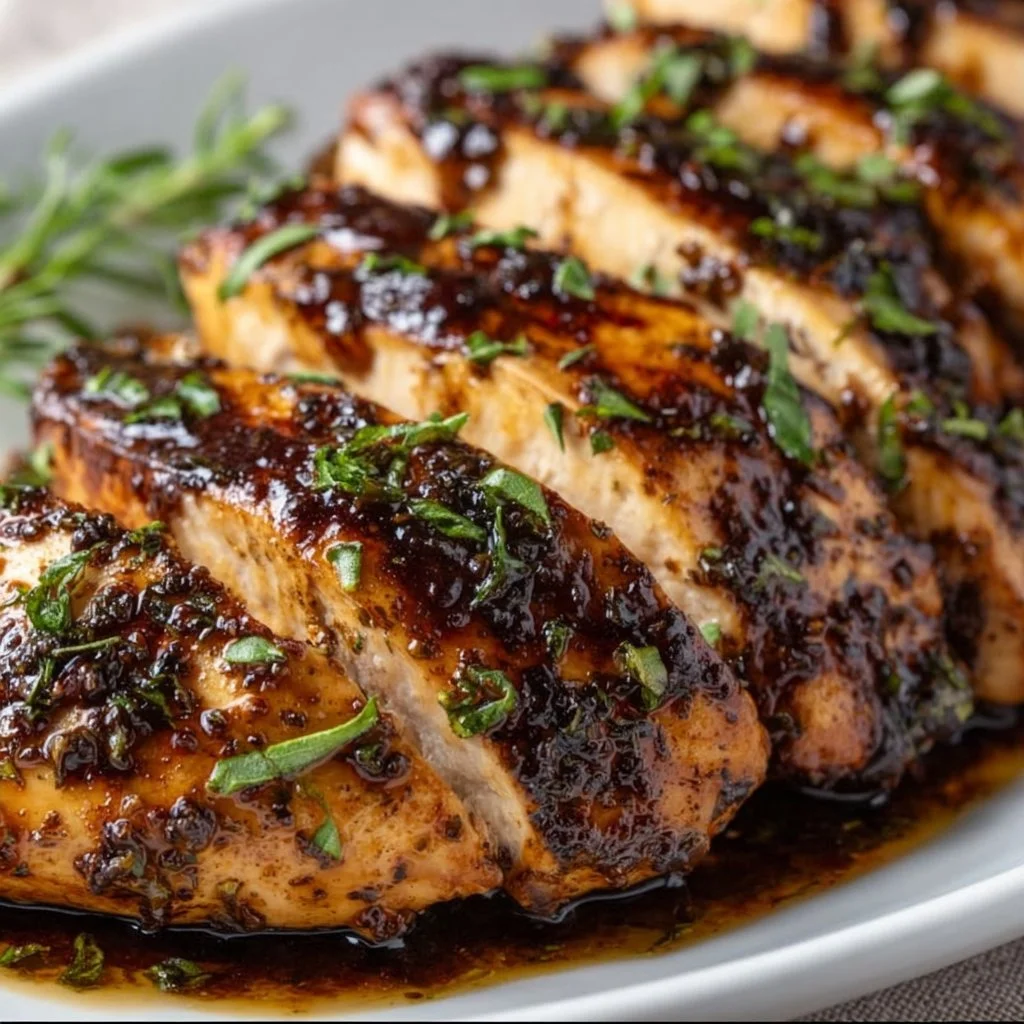Balsamic Baked Chicken Breast 2 Balsamic Baked Chicken Breast