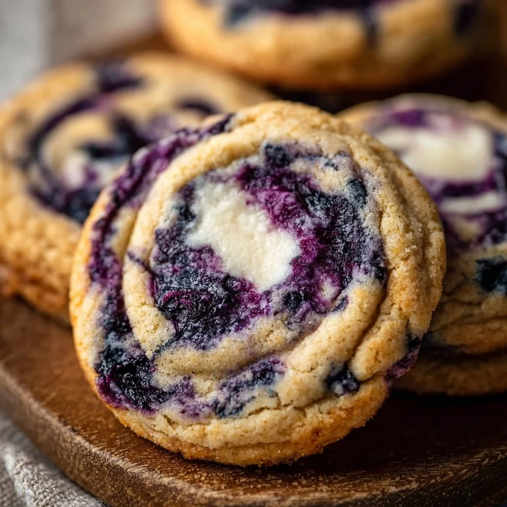 Blueberry Cheesecake Cookies