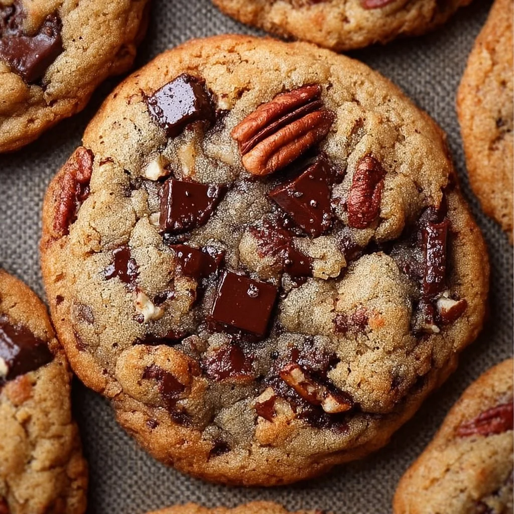 Browned Butter Pecan Chocolate Chip Cookies