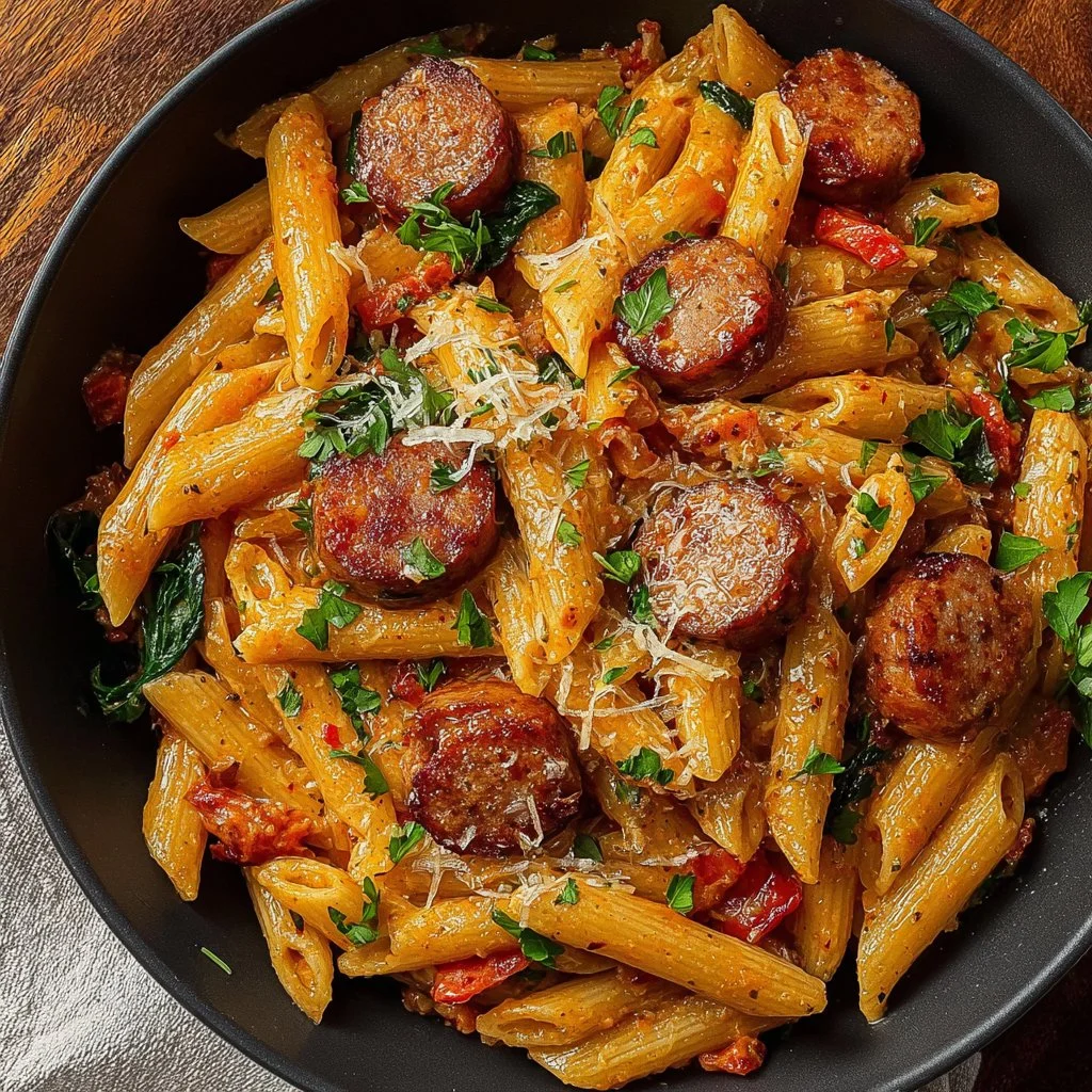 Cajun Sausage Pasta