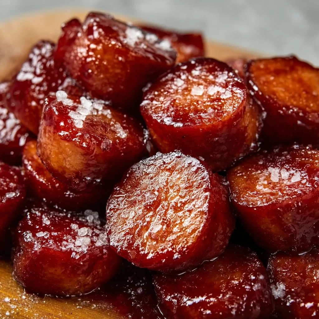 Candied Kielbasa Bites