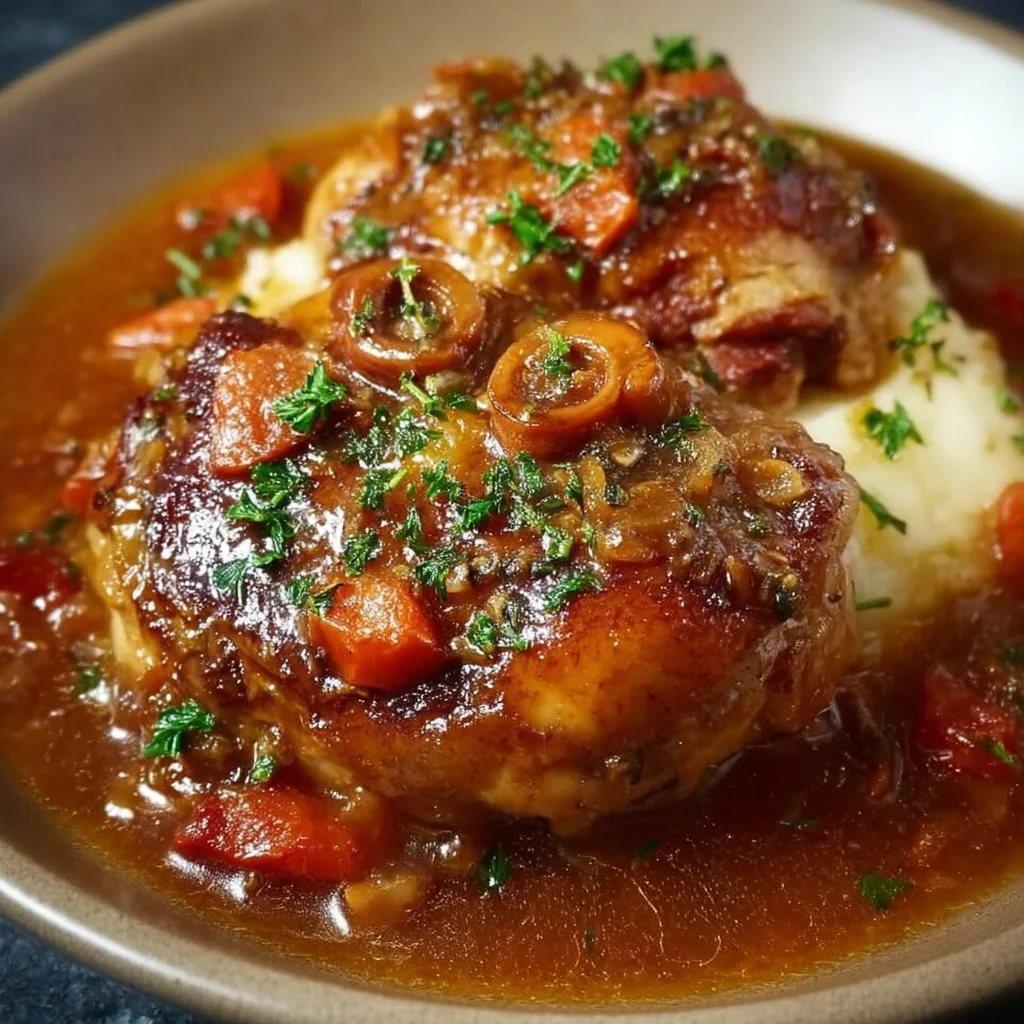 Chicken Thigh Osso Buco