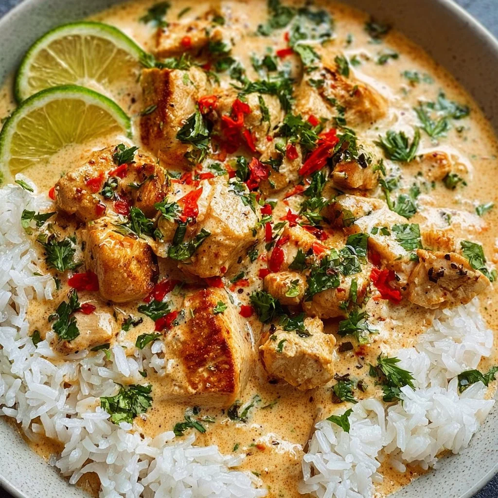 Coconut Chicken Rice Bowl: Creamy Comfort in Every Bite
