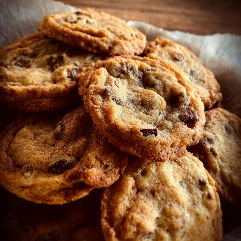 Delicious homemade cookies baked from a classic cookie recipe.