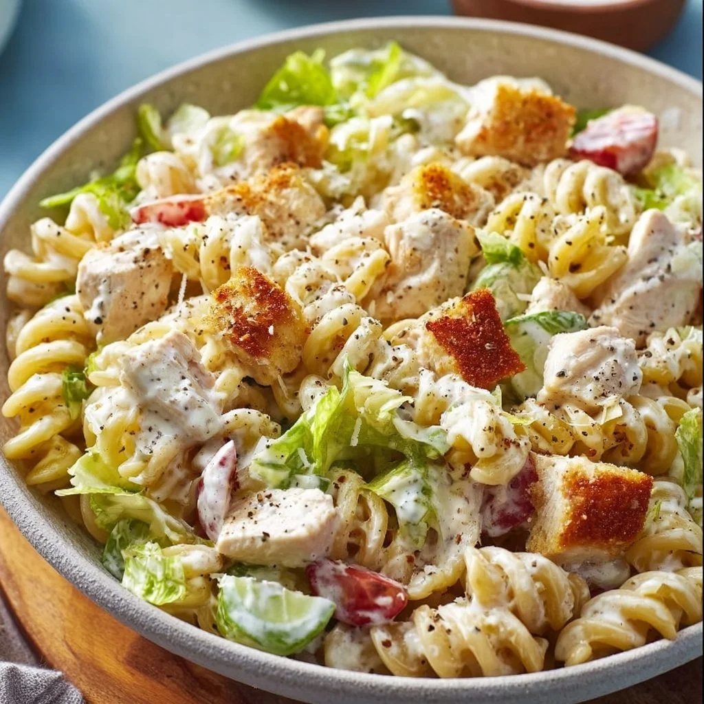 Creamy Chicken Pasta Salad 2 Creamy Chicken Pasta Salad