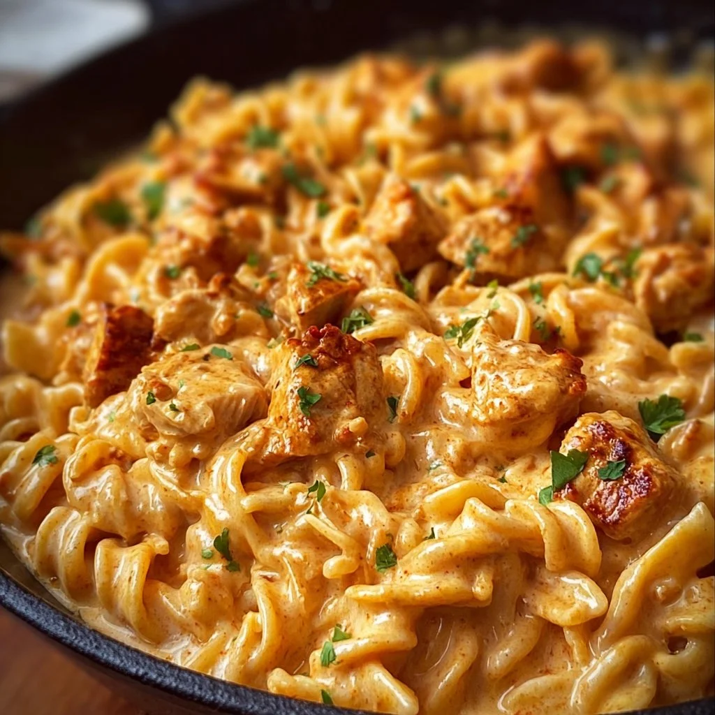 Creamy Cowboy Butter Chicken Pasta