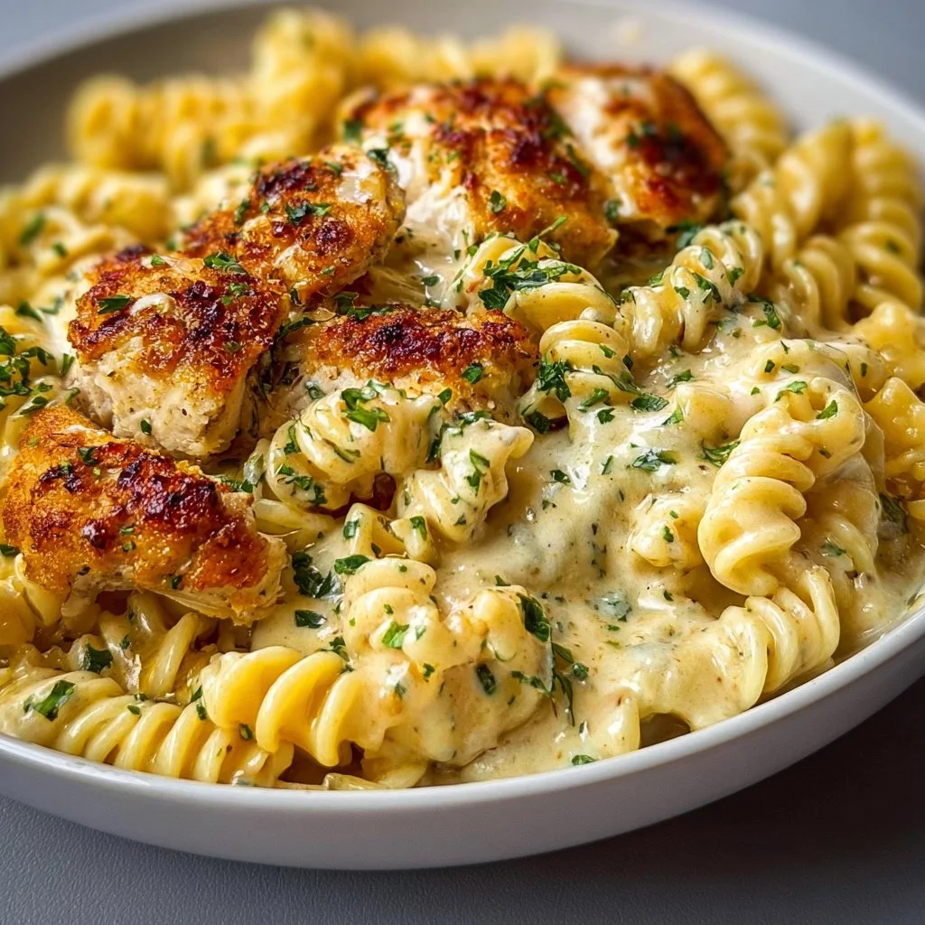 Creamy Garlic Parmesan Chicken Pasta 2 Creamy Garlic Parmesan Chicken Pasta