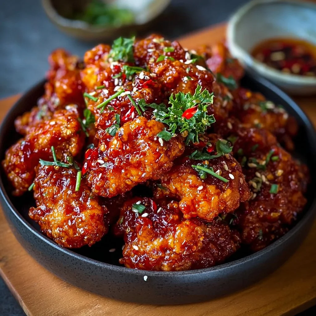 Crispy Korean Fried Chicken