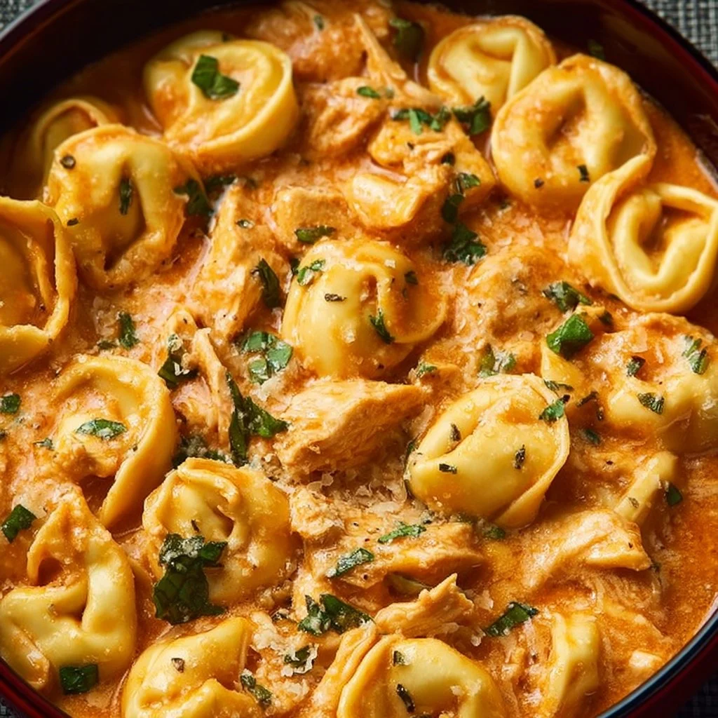 CrockPot Chicken Tortellini