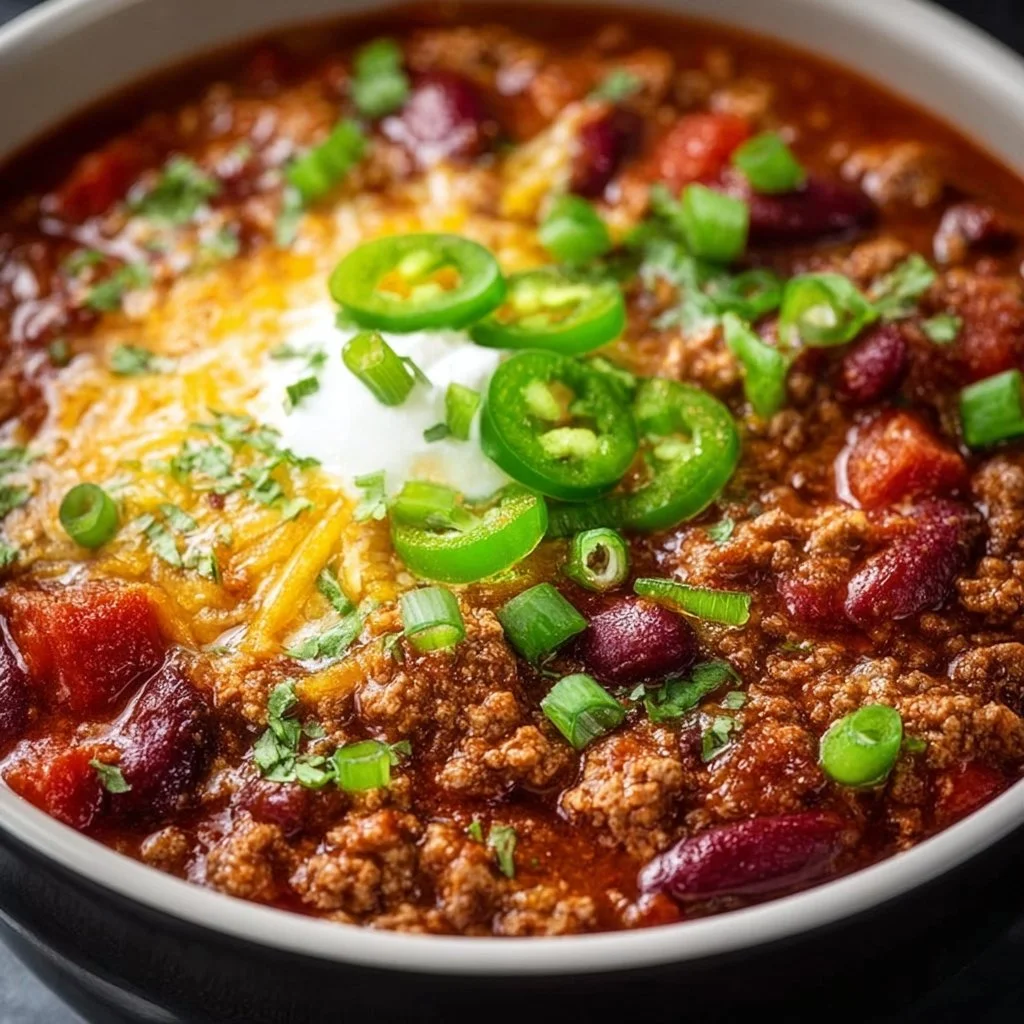 Crockpot Chili (Slow Cooker Chili)