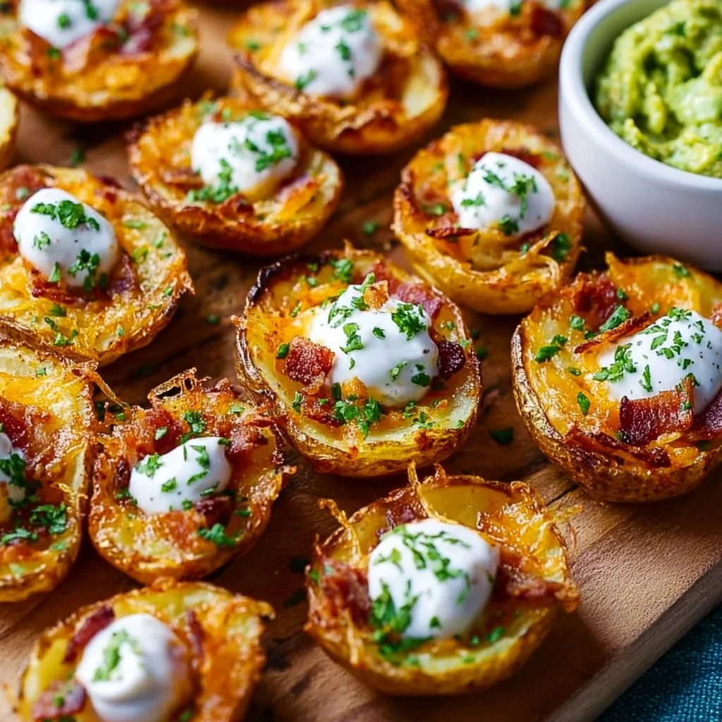 Crunchy Mini Potato Skins