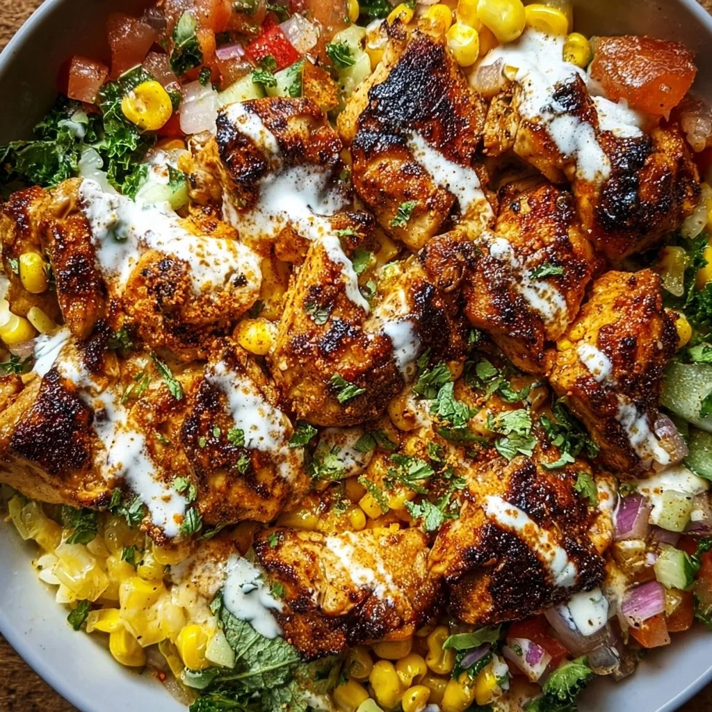 Easy Street Corn Chicken Bowl 2 Easy Street Corn Chicken Bowl