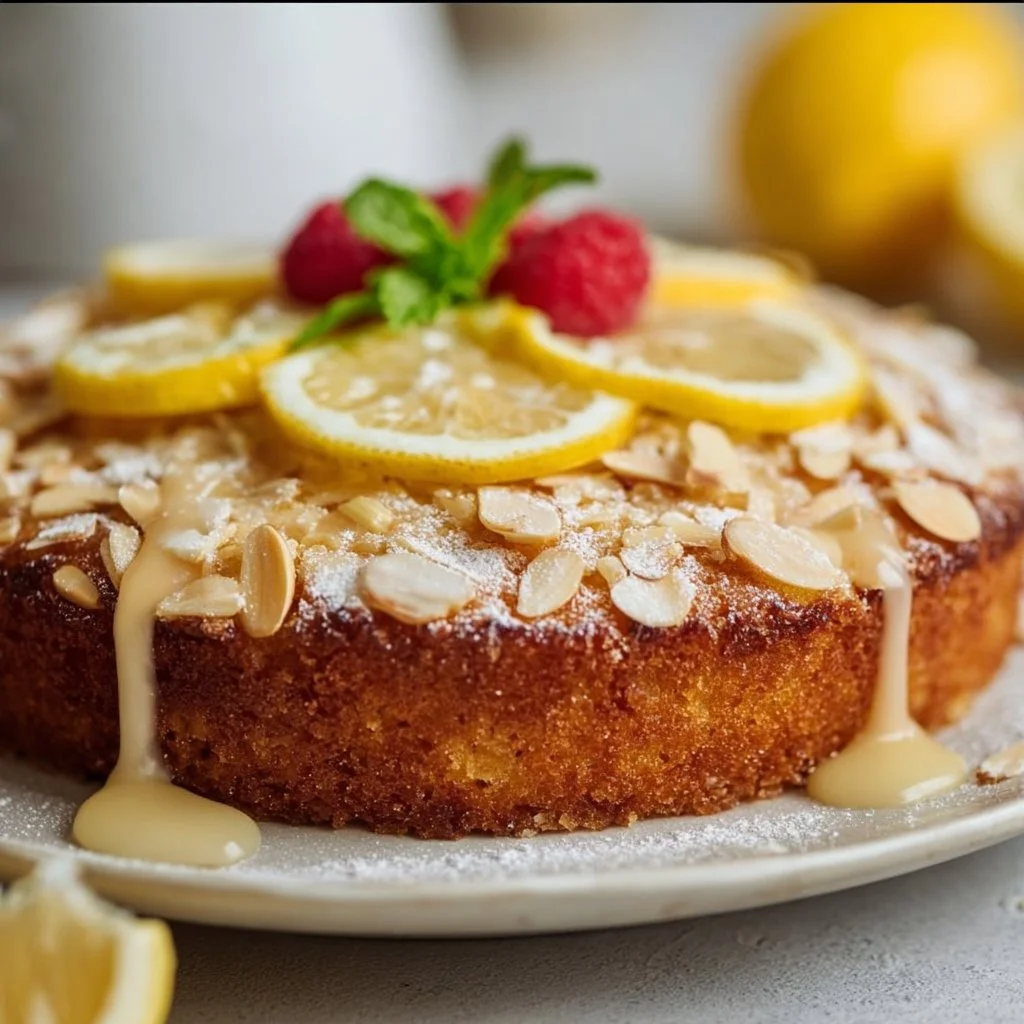 Flourless Lemon Almond Cake 2 Flourless Lemon Almond Cake