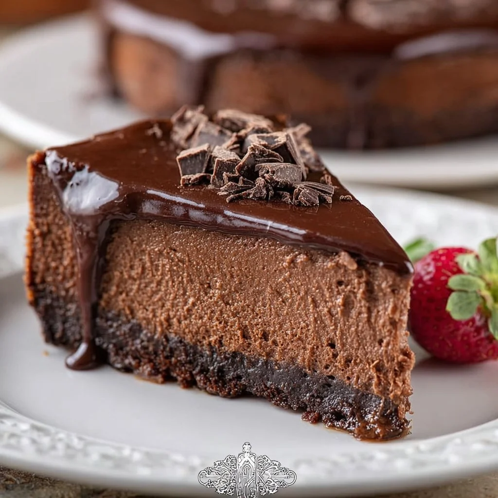 Gluten Free Chocolate Cheesecake