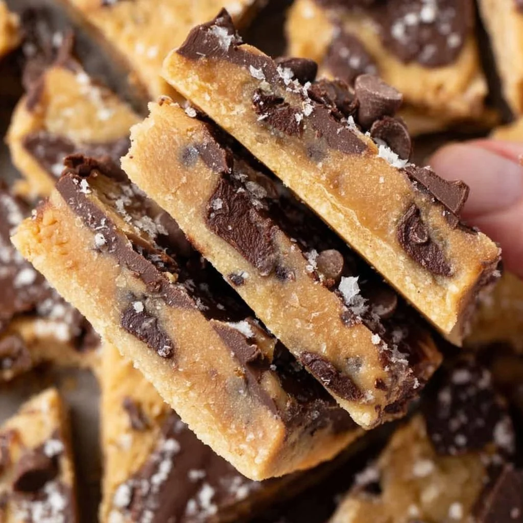 Healthy Cookie Dough Bark
