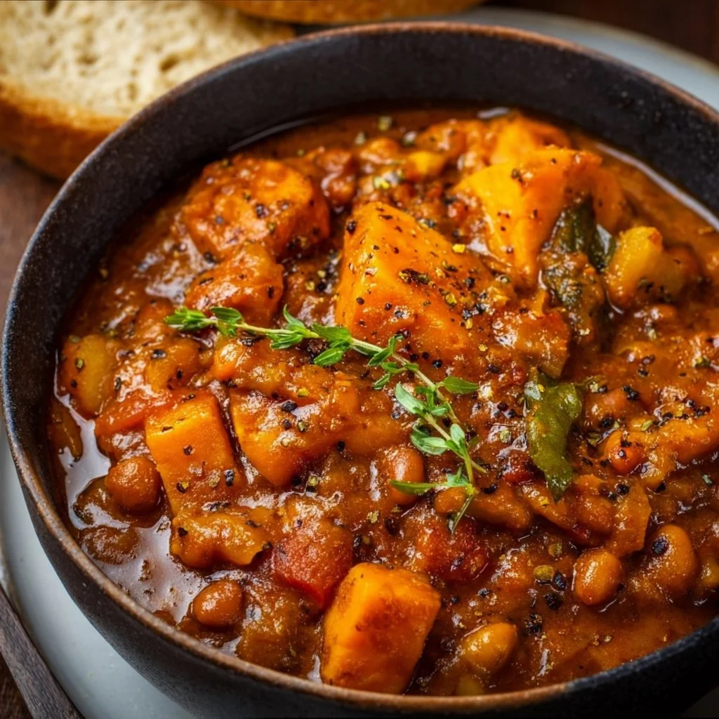 Hearty Vegan Sweet Potato Stew