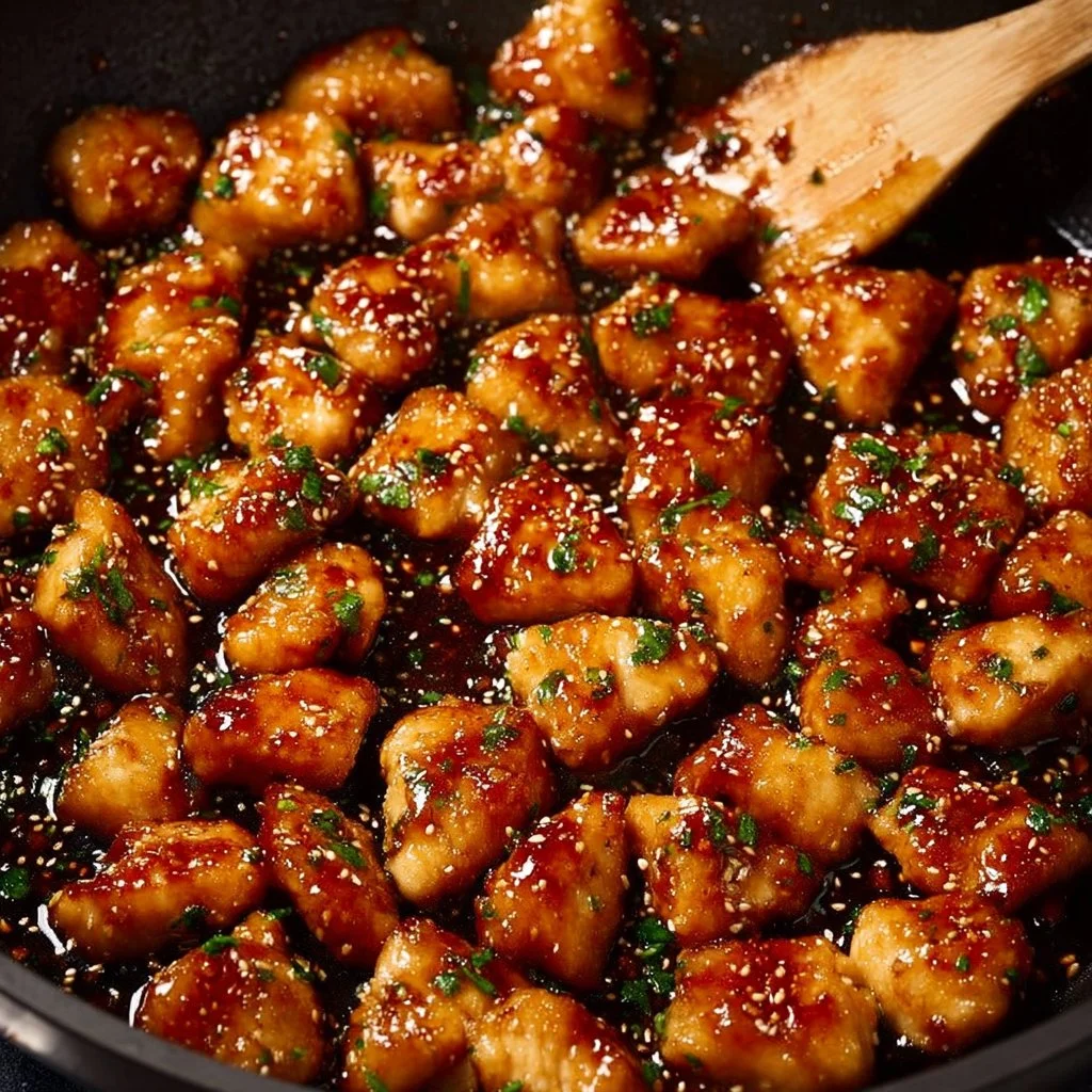 Honey Garlic Chicken Bites | Ultimate 25-Min Dinner Delight 2 Honey Garlic Chicken Bites | Ultimate 25-Min Dinner Delight