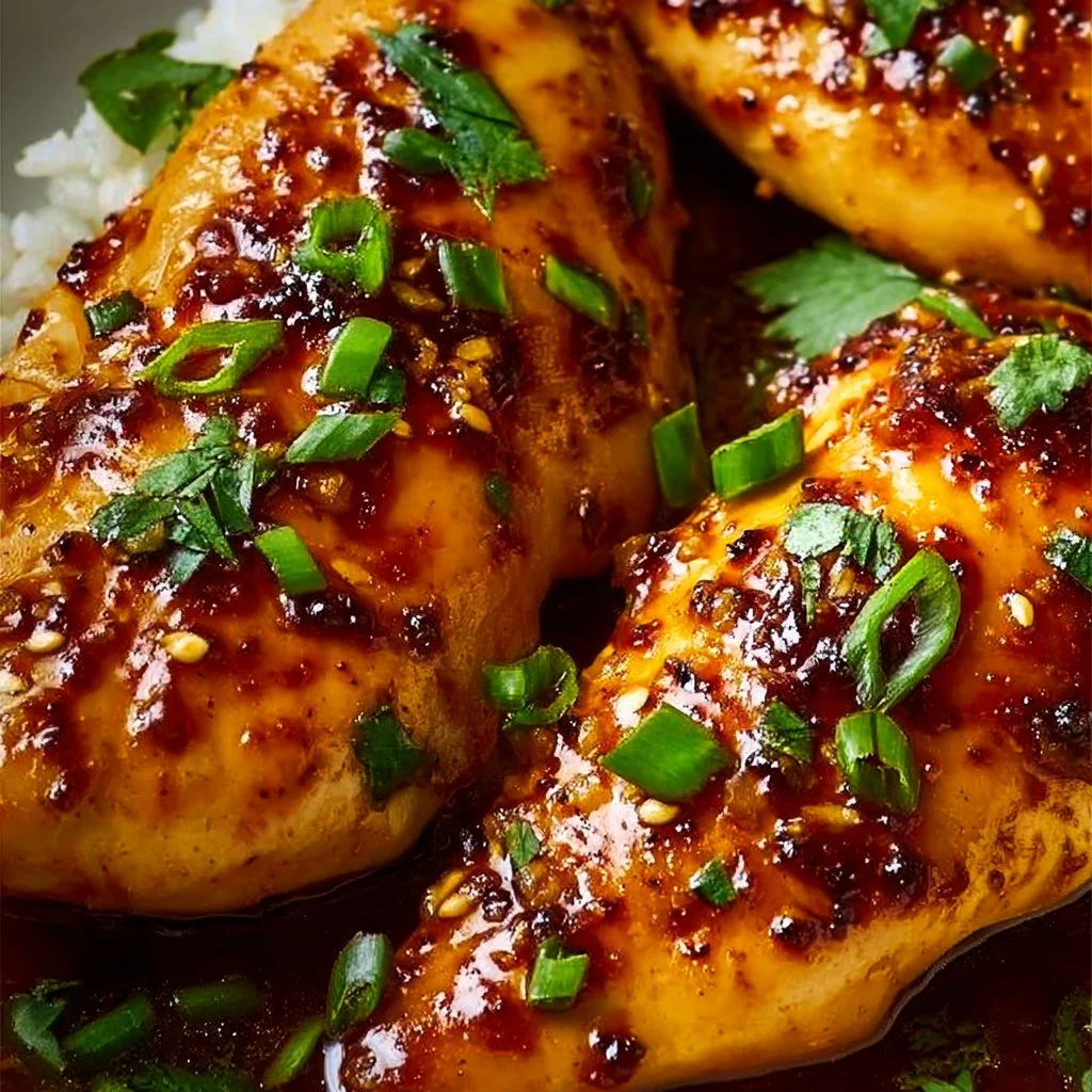 Honey Garlic Chicken Breasts