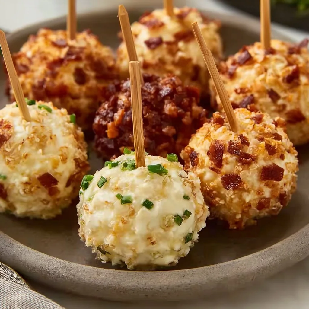 Mini Cheeseball Bites