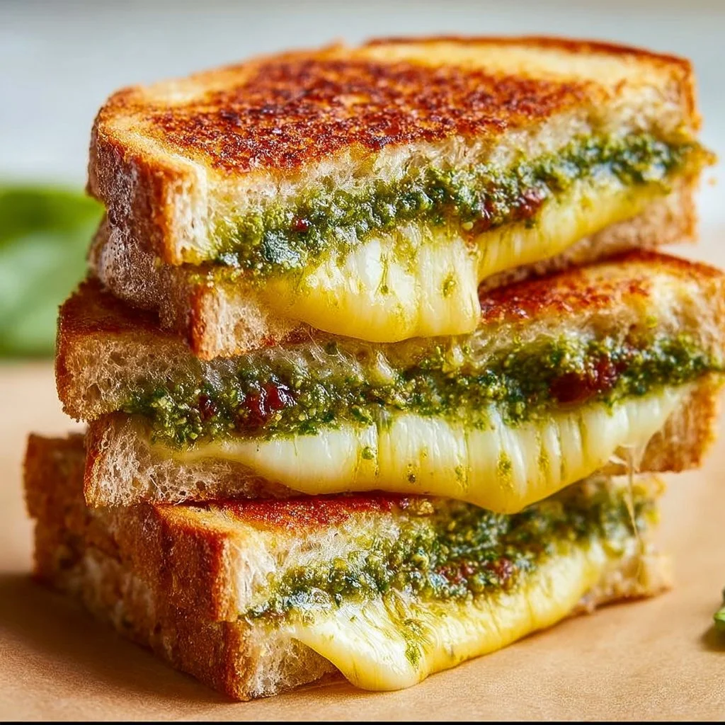 Pesto Grilled Cheese