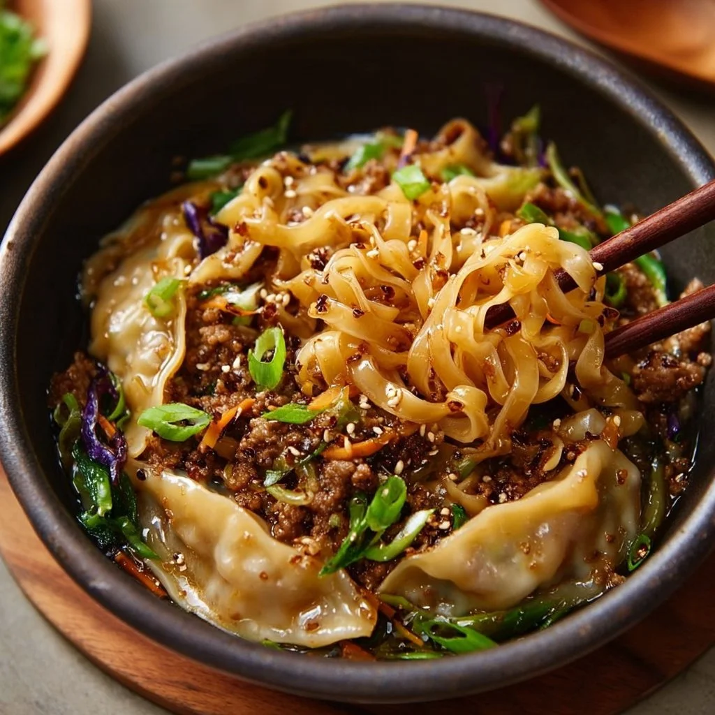 Potsticker Noodle Bowls