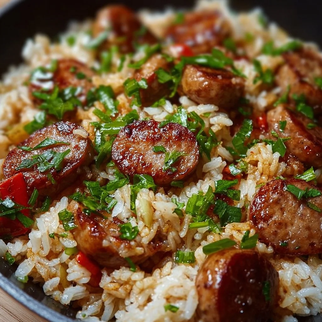 Rice and Italian Sausage