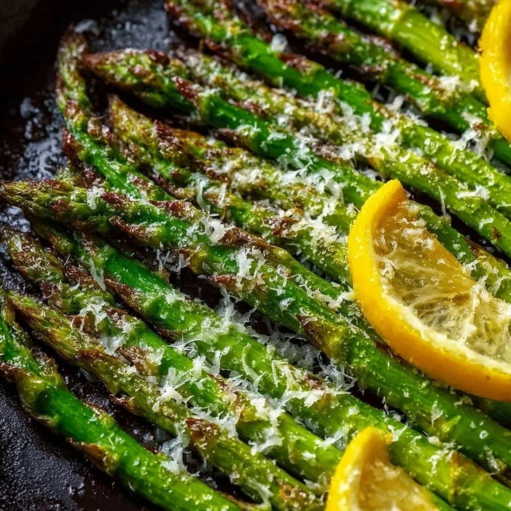 Roasted Asparagus with Lemon, Butter, and Parmesan