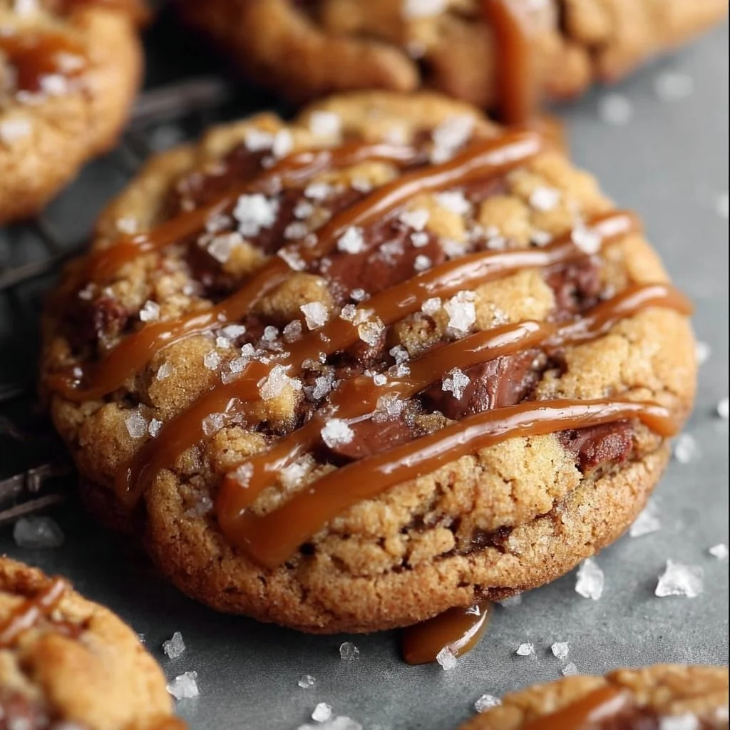 Sea Salt Caramel Cookies