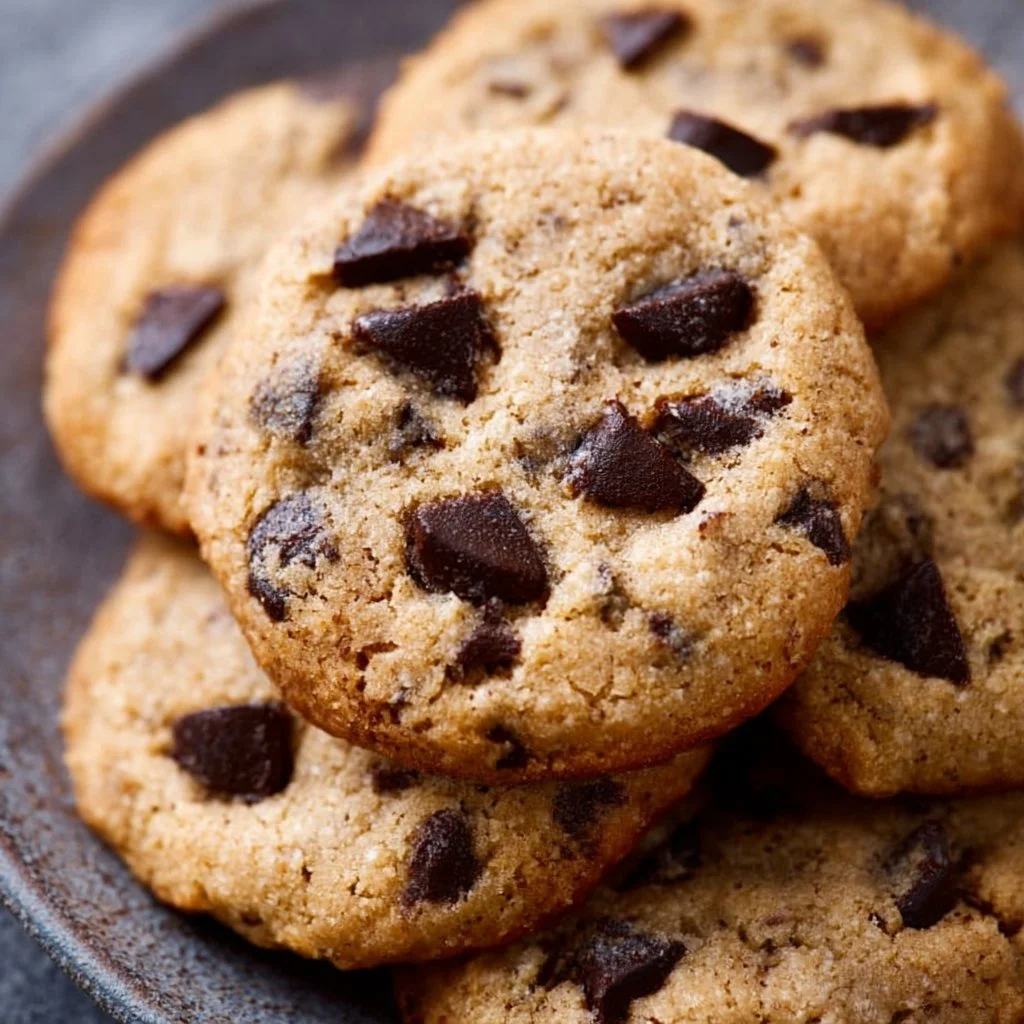 The Best Healthy Chocolate Chip Cookies | Gluten Free & Vegan