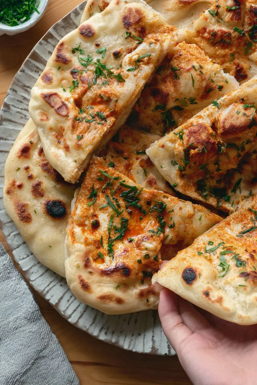 Butter Chicken Flatbread 2 Butter Chicken Flatbread