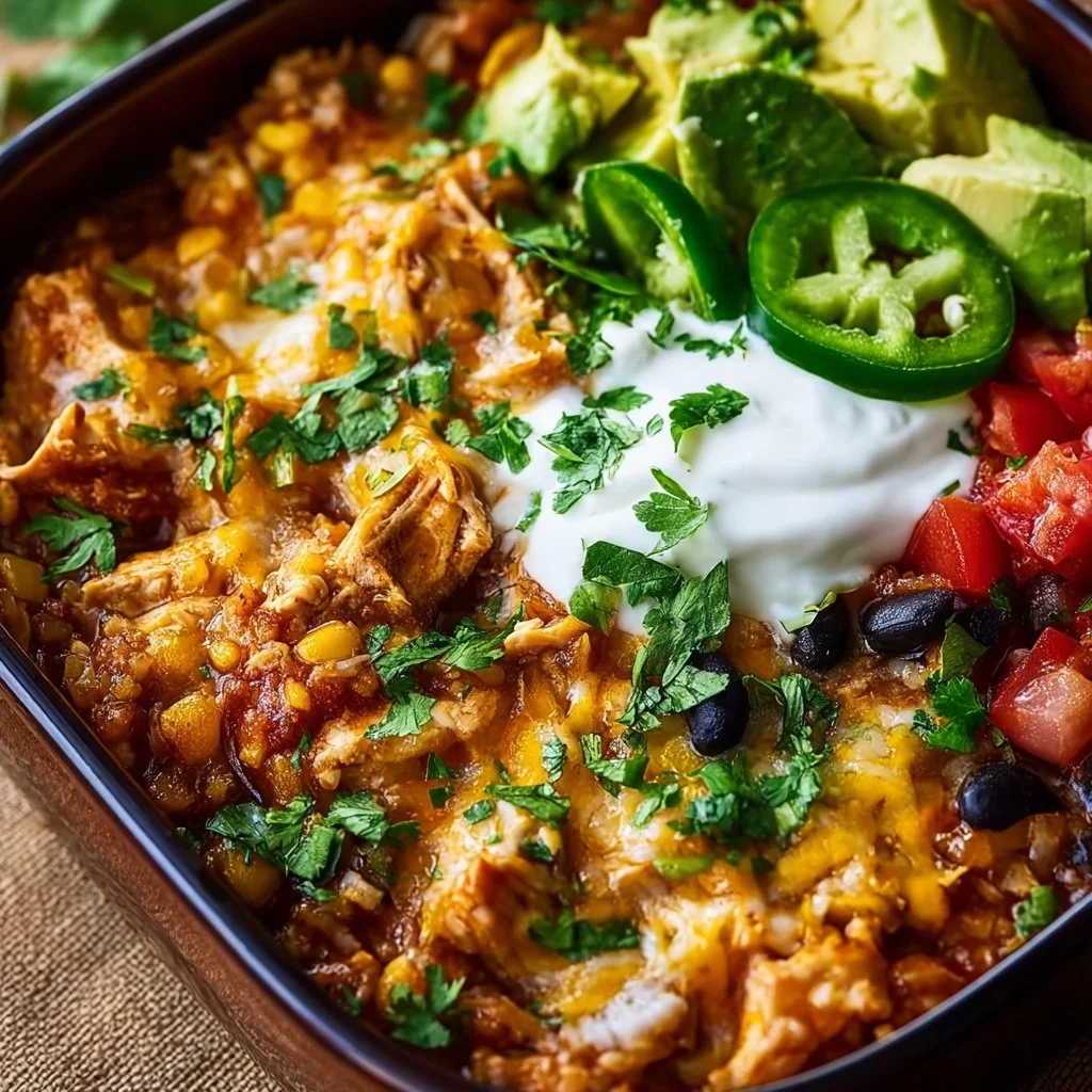 Chicken Enchilada Bowl