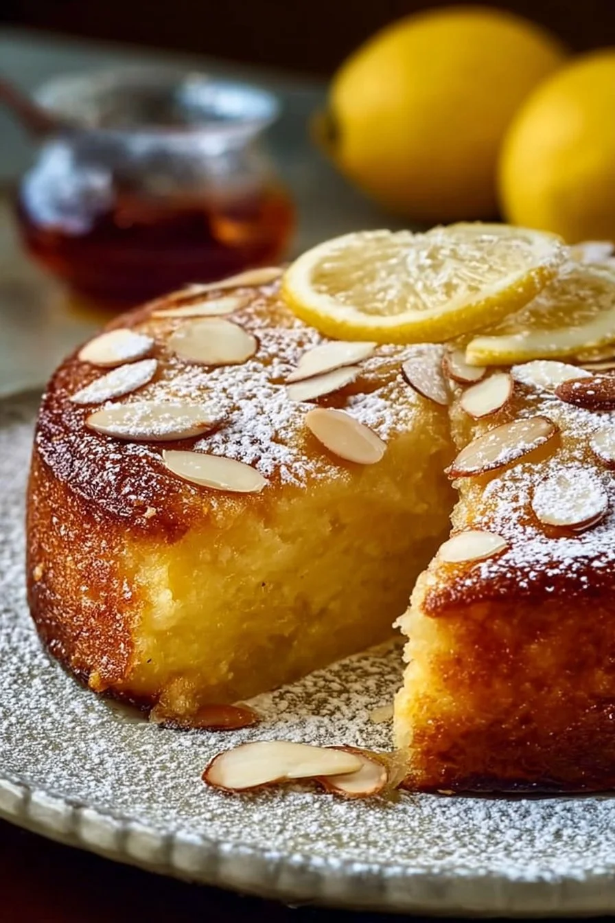 Lemon Almond Flourless Cake
