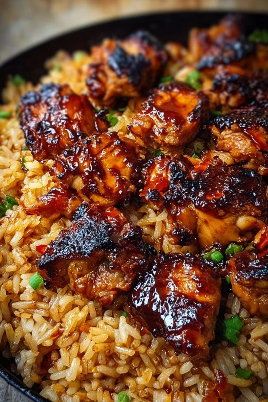 One-Pan Bold Honey BBQ Chicken Rice 2 One-Pan Bold Honey BBQ Chicken Rice