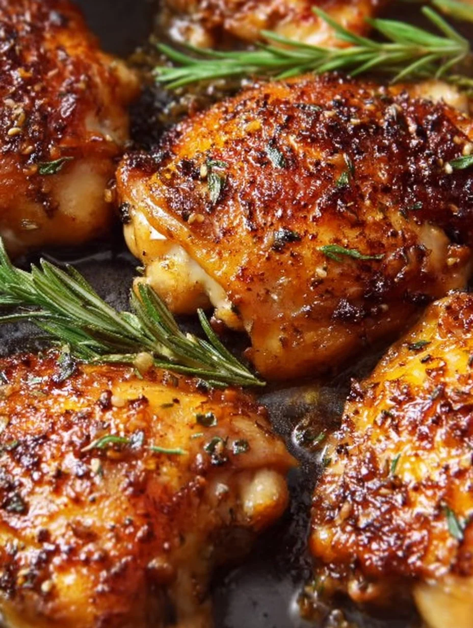 Perfect Oven-Roasted Chicken Thighs
