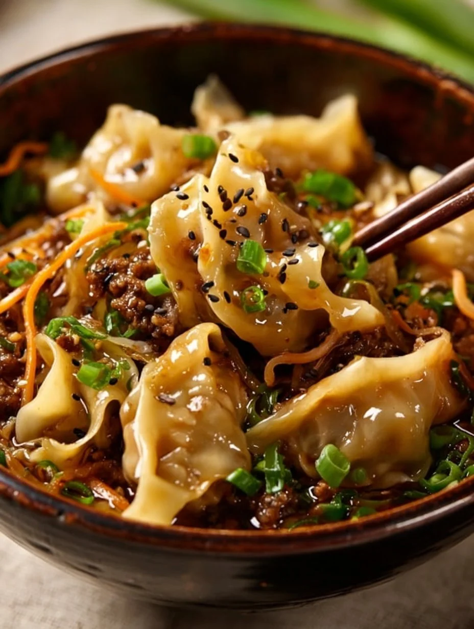 Potsticker Noodle Bowl