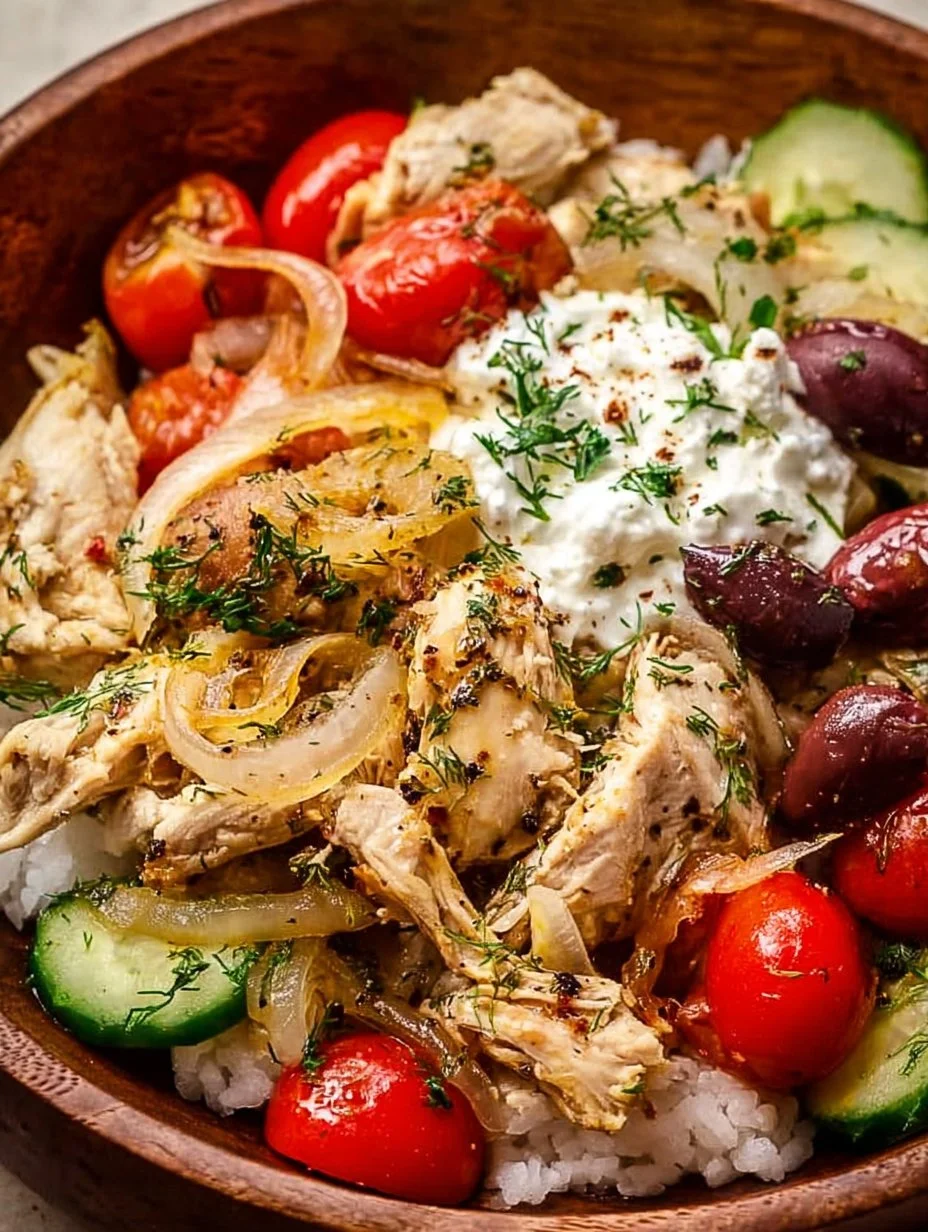 Slow Cooker Greek Chicken