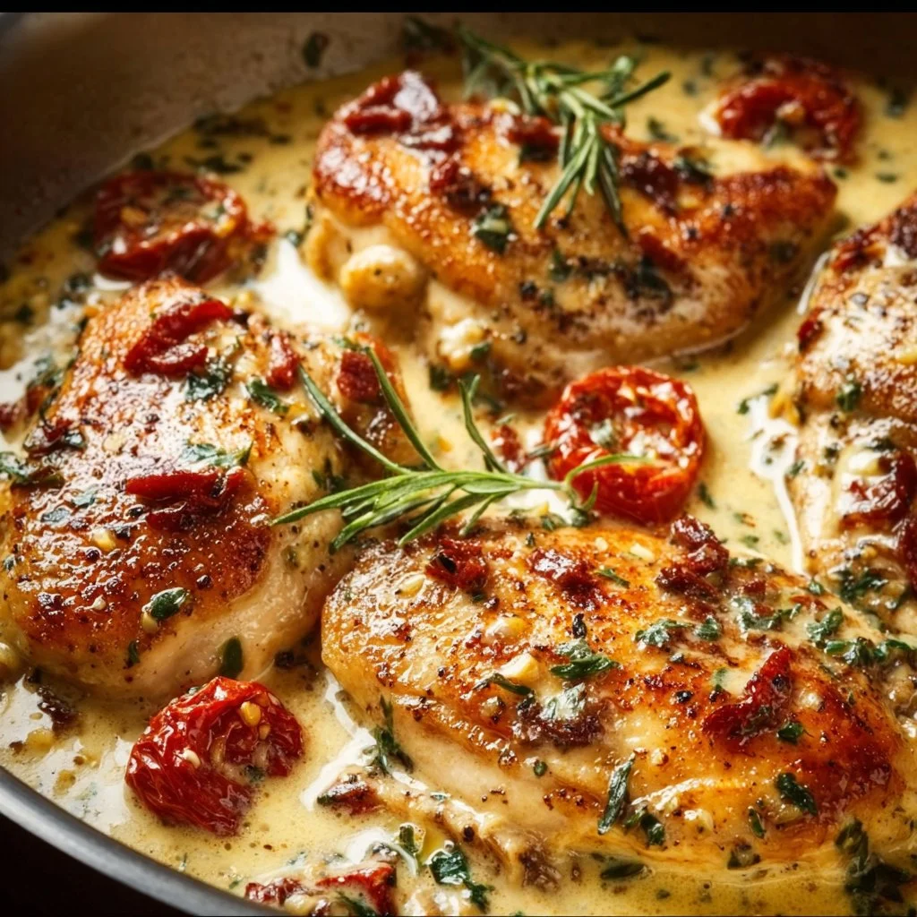 Delicious Marry Me Chicken Recipe in Creamy Tuscan Style