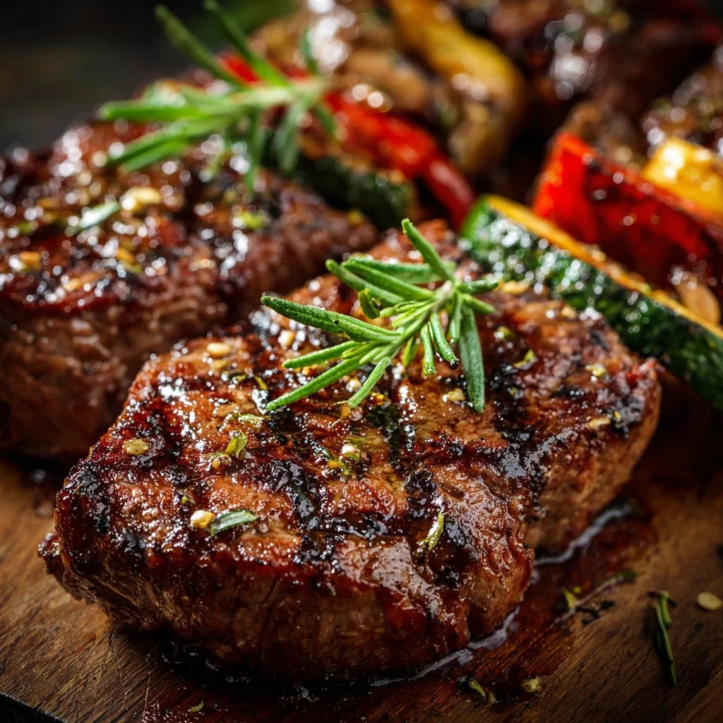 Grilled Steak Kabobs