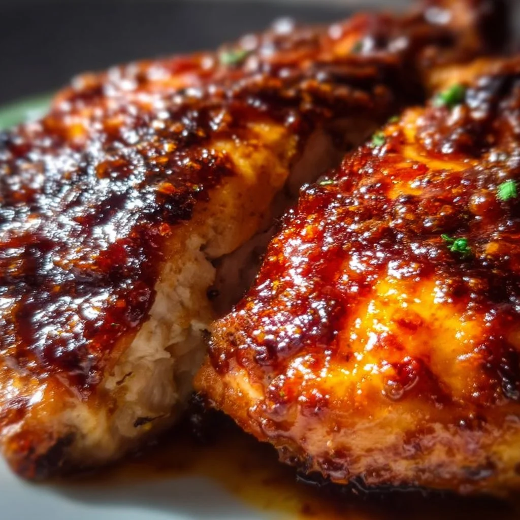 Juicy Oven Baked BBQ Chicken