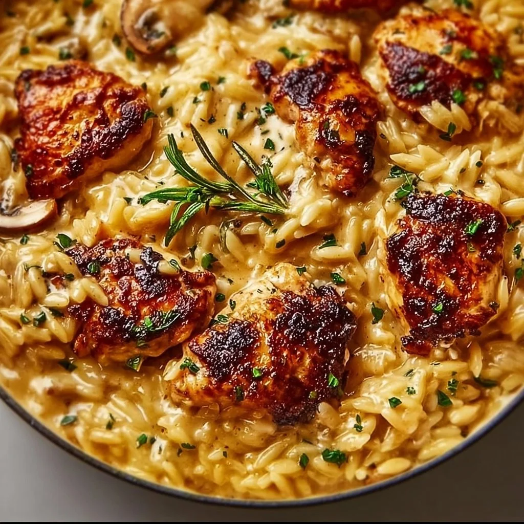 Marry Me Chicken Orzo
