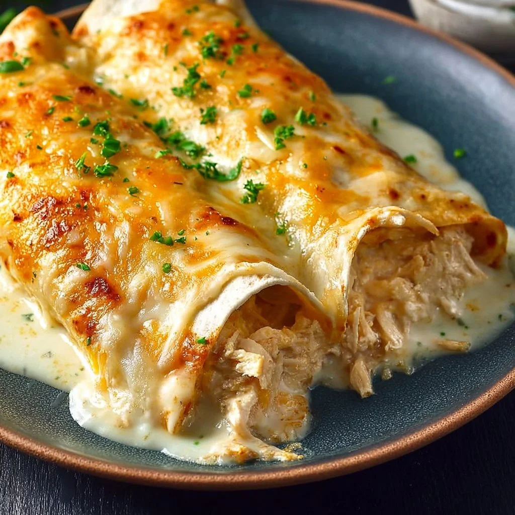 Tasty White Rotisserie Chicken Enchiladas